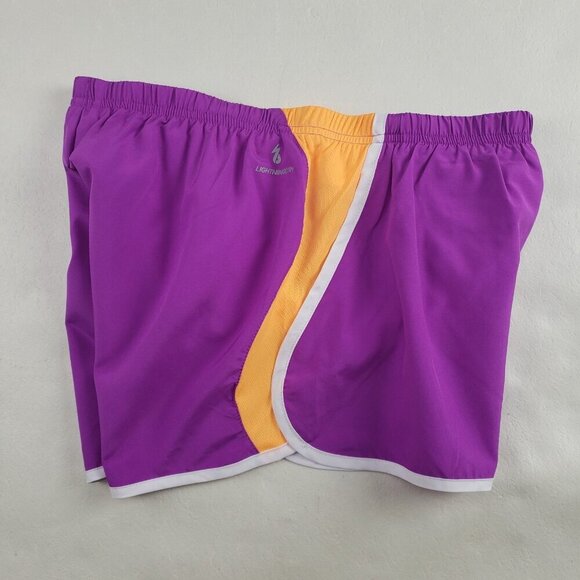 New Balance Momentum Running Short Womens Medium Purple Active Gym Lined 2" NEW - Picture 8 of 11
